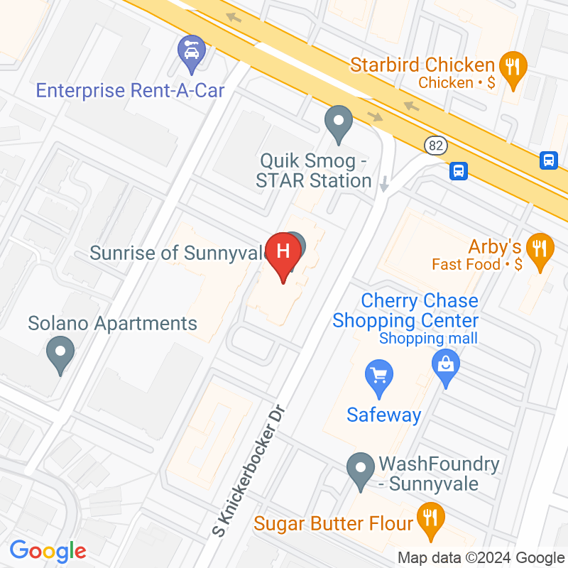 Sunrise of Sunnyvale - 633 S Knickerbocker Drive