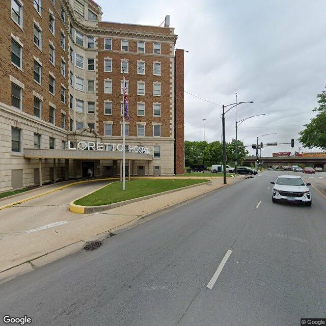 Loretto Hospital, Chicago, IL Street View Image