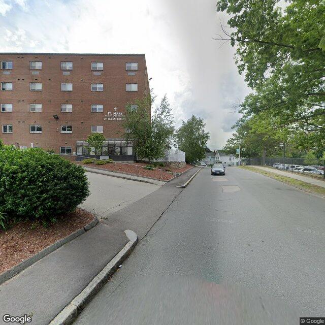 St Mary Health Care Center, Worcester, MA Street View Image