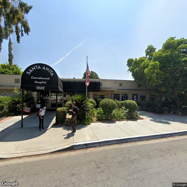 Santa Anita Convalescent Hosp, Arcadia, CA Street View Image